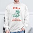 Relax Labrador Dog Owner Graphic スウェットシャツ 高齢者への贈り物