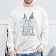 Run Like Mr Collins Just Proposed Books And Running Sweatshirt Gifts for Old Men