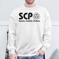 ScpecureContainProtect-Cp Foundation スウェットシャツ 高齢者への贈り物