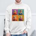Sloth Love Reading And Sloths Child Book Lover Premium Tri-Blend Sweatshirt Gifts for Old Men