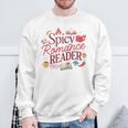 Spicy Romance Reader BookTok Smut Bookish Sweatshirt Gifts for Old Men