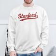Stanford California Ca ビンテージスポーツグラフィック スウェットシャツ 高齢者への贈り物