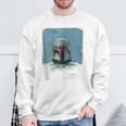 Star Wars The Book Of Boba Fett Armor Sweatshirt Gifts for Old Men