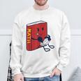 Trendy Graphic Math Book Gamer Homework Break Sweatshirt Gifts for Old Men