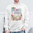 Unearth A Story Library Book Reading Program 2026 Summer Sweatshirt Gifts for Old Men Unearth A Story Library Book Reading Program 2026 Summer Sweatshirt Gifts for Old Men
