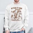 Western Life Book Lover Reading We Reads At Dawn Cowgirls Sweatshirt Gifts for Old Men Western Life Book Lover Reading We Reads At Dawn Cowgirls Sweatshirt Gifts for Old Men