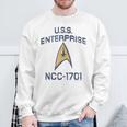 スタートレック オリジナルシリーズ エンタープライズ デルタ 長袖tシャツ スウェットシャツ 高齢者への贈り物