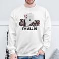 ポーカーエース、I Am All In スウェットシャツ 高齢者への贈り物