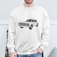 古希祝い 車好き 父 男性 おしゃれ クラシックカー 70歳 I'm Not Old I'm Classic スウェットシャツ 高齢者への贈り物