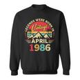 1986年4月 レトロサンセットクラシック 40歳40歳の誕生日 スウェットシャツ