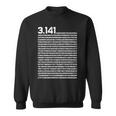 314 円周率の日 数学 非合理数 円周率 長袖tシャツ スウェットシャツ
