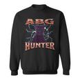 Abg Hunter Offensive Cat Meme Bootlegグラフィック スウェットシャツ