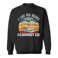 I Like Big Books Librarian Reading Teacher Book Lover Sweatshirt