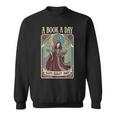 A Book a Day Keeps Reality Away Fairy Reading Tarot Card Sweatshirt A Book a Day Keeps Reality Away Fairy Reading Tarot Card Sweatshirt