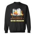 Book Dragon Librarian Book Lovers Sweatshirt