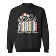 Book Flower Marriage Family Therapist Counseling Therapy Sweatshirt Book Flower Marriage Family Therapist Counseling Therapy Sweatshirt