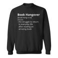 Book Hangover Definition Description Sweatshirt Book Hangover Definition Description Sweatshirt