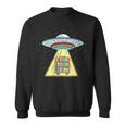 Book Shelf Ufo Abduction Sweatshirt