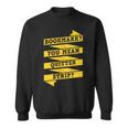 Bookmark You Mean Quitter Strip Literary Book Reading Sweatshirt