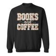 Books & Coffee Floral Sweatshirt
