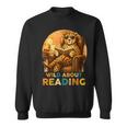 Boys Animal Wild About Reading Cheetah Book Sweatshirt