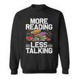 Cool Reading Books For Men Women Book Lover Bookworm Library Sweatshirt