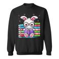 Cute Bunny Reader Rabbit Book Lover Reading Sweatshirt Cute Bunny Reader Rabbit Book Lover Reading Sweatshirt