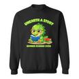 Cute Dino Book Lover Unearth A Story Summer Reading Sweatshirt Cute Dino Book Lover Unearth A Story Summer Reading Sweatshirt