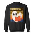 Cute Ghost Book Reading Halloween Teacher Puns Booooks For Men Women Kids Sweatshirt Cute Ghost Book Reading Halloween Teacher Puns Booooks For Men Women Kids Sweatshirt