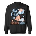 Cute We Can Bearly Wait For Gender Neutral ベビーシャワーパーティー スウェットシャツ