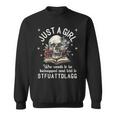 Dark Romance Smutt Book Merch STFUATTDLAGG Good Girl Trigger Sweatshirt