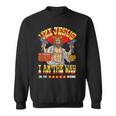 DCC Uzi Jesus I Am The Way Character Stats RPG Books Sweatshirt