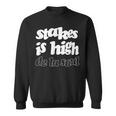De Laoul 「Stakes Is High」 スウェットシャツ
