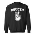 Deuces Finger Deuces 長袖tシャツ スウェットシャツ