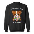 Don't Judge A Book By Its Cover Reading Jack Russell Terrier Sweatshirt