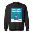 Dr Seuss The Cat In The Hat Comes Back Book Cover Sweatshirt