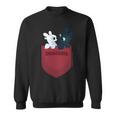 Dreamworks Dragons Light Fury & Night Fury Faux Pocket スウェットシャツ