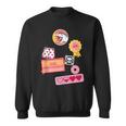 Dungeon Crawler Carl Colorful Sticker Collage LitRPG Book Sweatshirt
