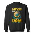 Everyday Should Be Library Day Librarian Book Lover Sweatshirt