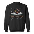 FALL INTO A GOOD BOOK Reader Autumn Reading Books Meme Sweatshirt FALL INTO A GOOD BOOK Reader Autumn Reading Books Meme Sweatshirt