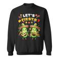Lets Fiesta 5 De Mayo ポンチョ アボカド メキシカン パーティー メンズ レディース スウェットシャツ