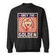 Obey The Golden ゴールデンレトリーバーオーナー向け スウェットシャツ