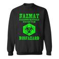 Green Biohazard 危険物 コスチューム キッズ メンズ スウェットシャツ
