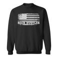 Hair Hustler アメリカ国旗 ヘアスタイリスト バーバー Usa メンズ レディース スウェットシャツ