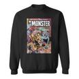 Halloween Horror Vintage Monster Comic Book Retro Sweatshirt