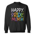 Happy Pride Month レインボー ゲイプライド アリー Lgbt メンズ レディース キッズ スウェットシャツ