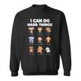 I Can Do Hard Things Children's Book Characters Sweatshirt I Can Do Hard Things Children's Book Characters Sweatshirt