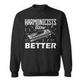 Harmonicists Blow Better ハーモニカ スウェットシャツ