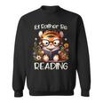 I'd Rather Be Reading Cute Tiger Book Lover Reader Bookworm Sweatshirt