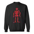 Jolly Roger 海賊旗 レッドスケルトン エドワードロー スウェットシャツ